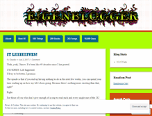 Tablet Screenshot of eigenblogger.com